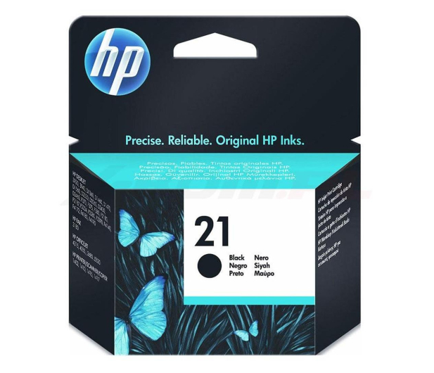 Tusz HP 21BK 190str. (C9351AE) czarny - 9783 - zdjęcie